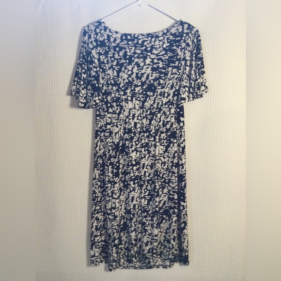 🌟5xHP!🌟 Liz Lange Maternity | Print Midi Dress - Picture 9 of 16